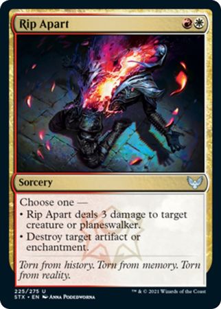 Rip Apart 225 275 Strixhaven School of Mages Singles Rip Apart 225 275 Strixhaven School of Mages Singles