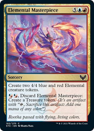 Elemental Masterpiece 182 275 Strixhaven School of Mages Singles Elemental Masterpiece 182 275 Strixhaven School of Mages Singles