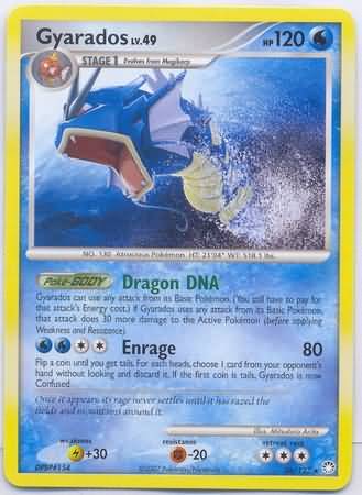 Gyarados 26 123 Rare Diamond Pearl Mysterious Treasures Singles Gyarados 26 123 Rare Diamond Pearl Mysterious Treasures Singles