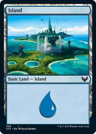 Island 369 Strixhaven School of Mages Singles Island 369 Strixhaven School of Mages Singles