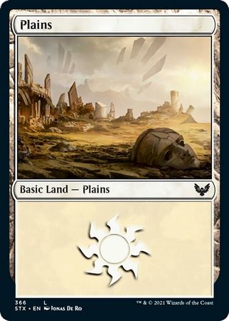 Plains 366 Strixhaven School of Mages Singles Plains 366 Strixhaven School of Mages Singles