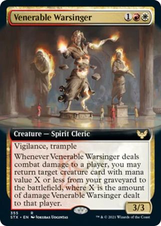 Venerable Warsinger 355 Extended Art Venerable Warsinger 355 Extended Art