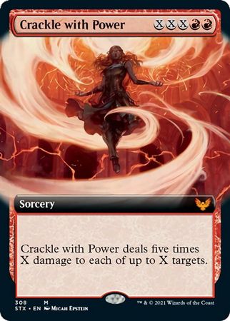 Crackle with Power 308 Extended Art Crackle with Power 308 Extended Art