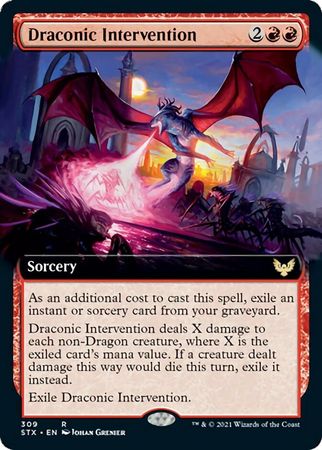 Draconic Intervention 309 Extended Art Draconic Intervention 309 Extended Art