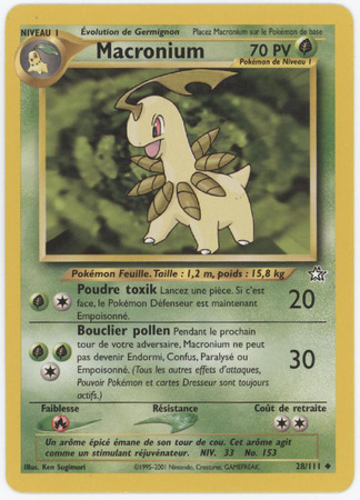 Bayleef 28 111 French Uncommon Neo Genesis Other Non English Pokemon Singles Bayleef 28 111 French Uncommon Neo Genesis Other Non English Pokemon Singles