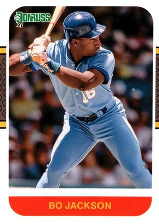 Bo Jackson 2021 Donruss 213 Panini 1987 2021 Donruss Bo Jackson 2021 Donruss 213 Panini 1987 2021 Donruss