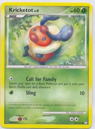 Kricketot 86 123 Common Kricketot 86 123 Common