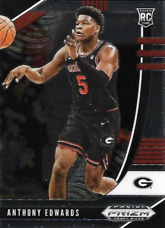 Anthony Edwards 2020 21 Panini Prizm Draft 41 Rookie 2020 21 Panini Prizm Draft Anthony Edwards 2020 21 Panini Prizm Draft 41 Rookie 2020 21 Panini Prizm Draft