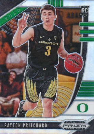 Payton Pritchard 2020 21 Panini Prizm Draft Refractor 36 Rookie Silver 2020 21 Panini Prizm Draft Refractor Payton Pritchard 2020 21 Panini Prizm Draft Refractor 36 Rookie Silver 2020 21 Panini Prizm Draft Refractor