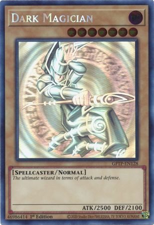 Ultra Rare Unlimited Edition Yugioh Card NM//M Dark Magician LCYW-EN001