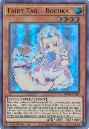 Fairy Tail Rochka GFTP EN009 Ultra Rare 1st Edition Ghosts From The Past Collector s Set 1st Edition Singles Fairy Tail Rochka GFTP EN009 Ultra Rare 1st Edition Ghosts From The Past Collector s Set 1st Edition Singles