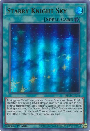 Starry Knight Sky GFTP EN032 Ultra Rare 1st Edition Ghosts From The Past Collector s Set 1st Edition Singles Starry Knight Sky GFTP EN032 Ultra Rare 1st Edition Ghosts From The Past Collector s Set 1st Edition Singles