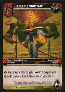 Raesa Morningstar 17 246 Uncommon WoW Fires of Outland Raesa Morningstar 17 246 Uncommon WoW Fires of Outland