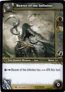 Reaver of the Infinites 217 246 Epic Rare WoW Fires of Outland Reaver of the Infinites 217 246 Epic Rare WoW Fires of Outland