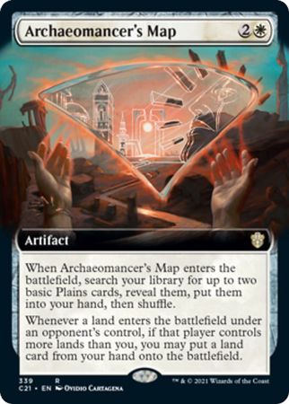 Archaeomancer s Map 339 Extended Art Archaeomancer s Map 339 Extended Art