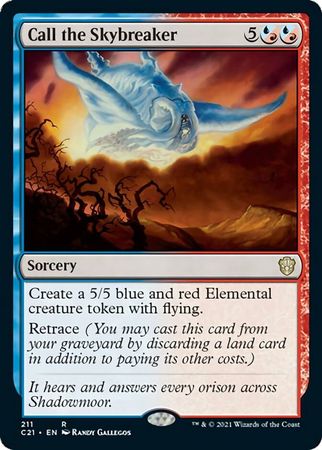 Call the Skybreaker 211 Commander 2021 Singles Call the Skybreaker 211 Commander 2021 Singles
