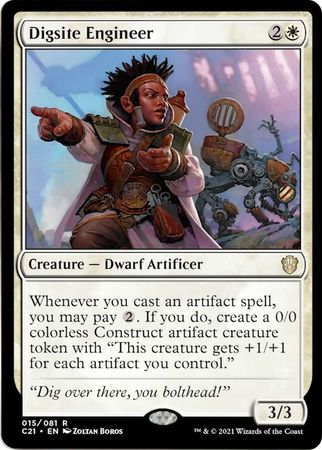 Digsite Engineer 015 Commander 2021 Singles