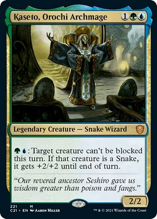 Kaseto Orochi Archmage 221 Commander 2021 Singles Kaseto Orochi Archmage 221 Commander 2021 Singles