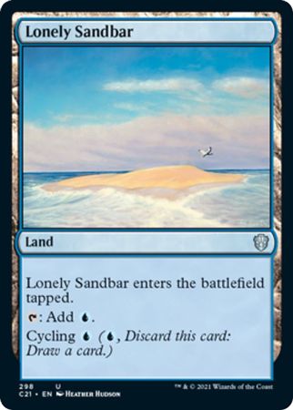 Lonely Sandbar 298 Commander 2021 Singles Lonely Sandbar 298 Commander 2021 Singles