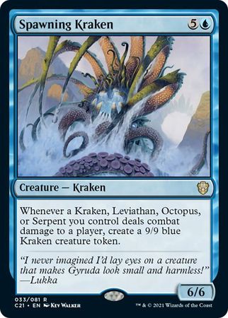 Spawning Kraken 033 Commander 2021 Singles