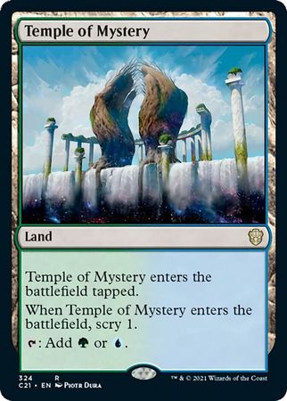 Temple of Mystery 324 Commander 2021 Singles Temple of Mystery 324 Commander 2021 Singles
