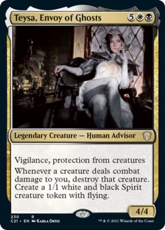 Teysa Envoy of Ghosts 230 Commander 2021 Singles Teysa Envoy of Ghosts 230 Commander 2021 Singles