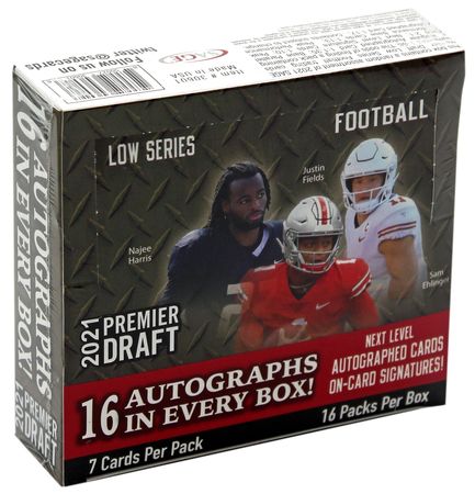 2021 Sage Premier Draft Low Series Hobby Football Box Sage 30601 Football Trading Card Sealed Product 2021 Sage Premier Draft Low Series Hobby Football Box Sage 30601 Football Trading Card Sealed Product