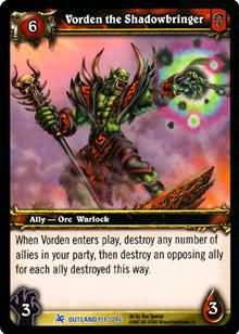 Vorden the Shadowbringer 191 246 Rare WoW Fires of Outland Vorden the Shadowbringer 191 246 Rare WoW Fires of Outland