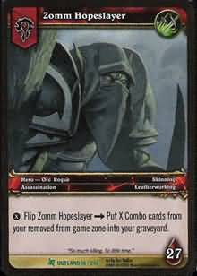 Zomm Hopeslayer 18 246 Uncommon WoW Fires of Outland Zomm Hopeslayer 18 246 Uncommon WoW Fires of Outland