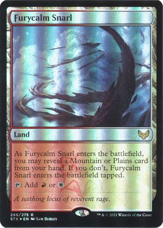 Furycalm Snarl 266 275 Foil Furycalm Snarl 266 275 Foil