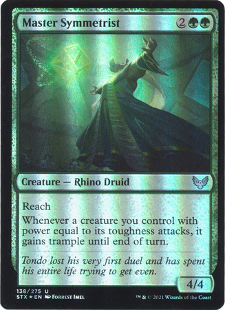 Master Symmetrist 138 275 Foil Master Symmetrist 138 275 Foil
