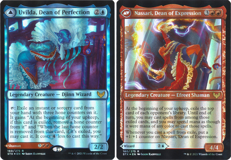 Uvilda Dean of Perfection Nassari Dean of Expression 160 275 Foil Strixhaven School of Mages Foil Singles Uvilda Dean of Perfection Nassari Dean of Expression 160 275 Foil Strixhaven School of Mages Foil Singles