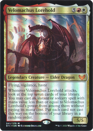 Velomachus Lorehold 245 275 Foil Strixhaven School of Mages Foil Singles Velomachus Lorehold 245 275 Foil Strixhaven School of Mages Foil Singles