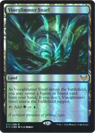 Vineglimmer Snarl 274 275 Foil Vineglimmer Snarl 274 275 Foil