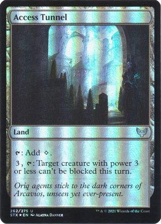 Access Tunnel 262 275 Foil Access Tunnel 262 275 Foil
