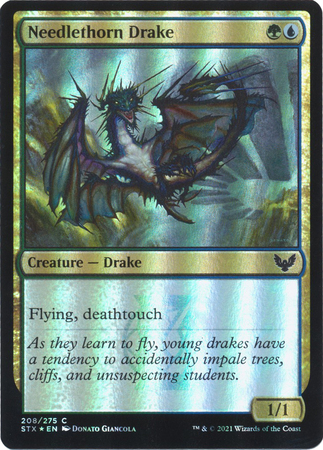 Needlethorn Drake 208 275 Foil Needlethorn Drake 208 275 Foil