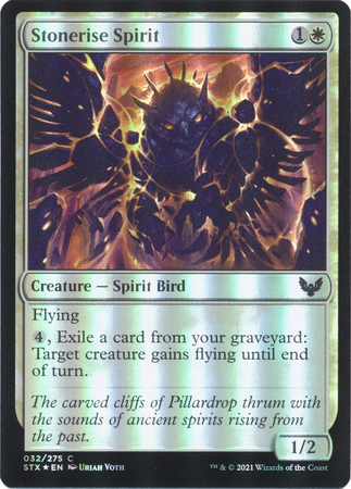 Stonerise Spirit 032 275 Foil Strixhaven School of Mages Foil Singles Stonerise Spirit 032 275 Foil Strixhaven School of Mages Foil Singles