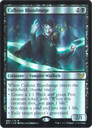 Callous Bloodmage 066 275 Foil Callous Bloodmage 066 275 Foil