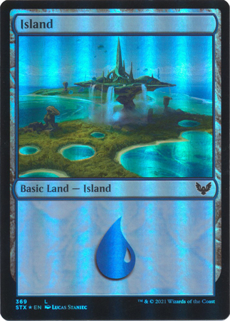 Island 369 Foil Strixhaven School of Mages Foil Singles Island 369 Foil Strixhaven School of Mages Foil Singles