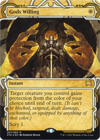 Gods Willing 7 Etched Foil Gods Willing 7 Etched Foil