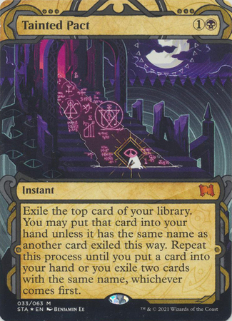 Tainted Pact 033 063 Etched Foil Strixhaven School of Mages Etched Foil Singles Tainted Pact 033 063 Etched Foil Strixhaven School of Mages Etched Foil Singles