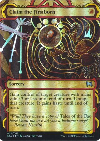 Claim the Firstborn 37 63 Mystical Archive Foil Strixhaven School of Mages Mystical Archives Foil Singles Claim the Firstborn 37 63 Mystical Archive Foil Strixhaven School of Mages Mystical Archives Foil Singles