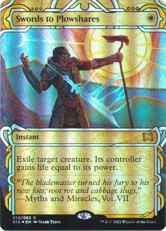 Swords to Plowshares 10 63 Mystical Archive Foil Strixhaven School of Mages Mystical Archives Foil Singles Swords to Plowshares 10 63 Mystical Archive Foil Strixhaven School of Mages Mystical Archives Foil Singles