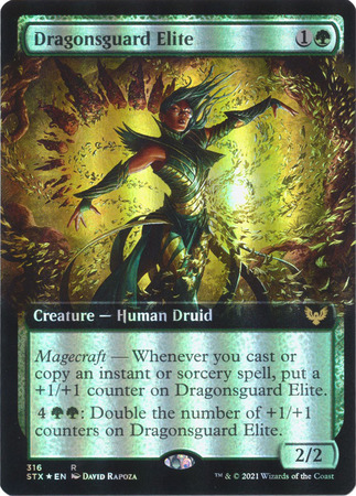 Dragonsguard Elite 316 Extended Art Foil Dragonsguard Elite 316 Extended Art Foil