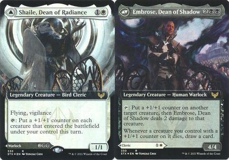 Shaile Dean of Radiance Embrose Dean of Shadow 330 Extended Art Foil Shaile Dean of Radiance Embrose Dean of Shadow 330 Extended Art Foil