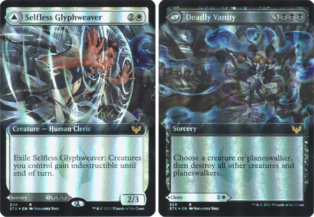 Selfless Glyphweaver Deadly Vanity 329 Extended Art Foil Selfless Glyphweaver Deadly Vanity 329 Extended Art Foil