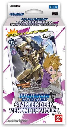Digimon Card Game Starter Deck 06 Venomous Violet All Digimon Sealed Product Digimon Card Game Starter Deck 06 Venomous Violet All Digimon Sealed Product