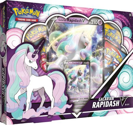 Galarian Rapidash V Box Pokemon Pokemon Sealed Product Galarian Rapidash V Box Pokemon Pokemon Sealed Product