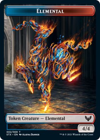 Elemental Token 002 009 Strixhaven School of Mages Strixhaven School of Mages Singles Elemental Token 002 009 Strixhaven School of Mages Strixhaven School of Mages Singles