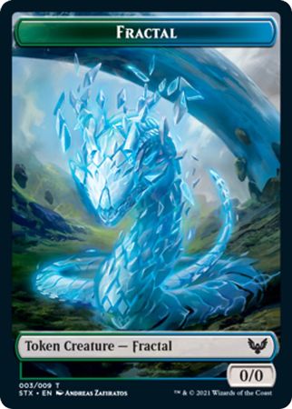 Fractal Token 003 009 Strixhaven School of Mages Strixhaven School of Mages Singles Fractal Token 003 009 Strixhaven School of Mages Strixhaven School of Mages Singles